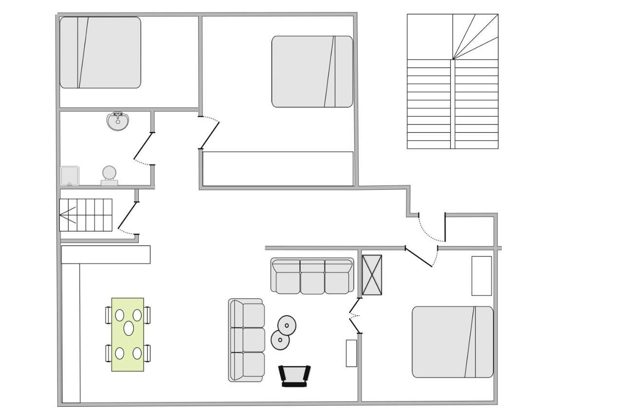 Apartamento Sanders Arrow - Chic Three-bedroom In The Middle Of *